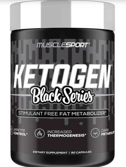 MuscleSport Ketogen Black Series 90 caps