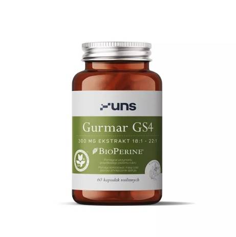 UNS Gurmar GS4 + Bioperine 60 caps